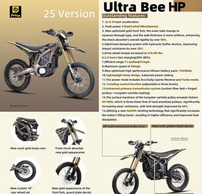 SURRON ULTRA BEE HP 2025 - Image 7